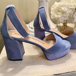 Sacha London Blue Suede Shoes💙